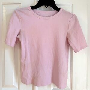 Aerie Light Pink Kids' Short Sleeve Tee